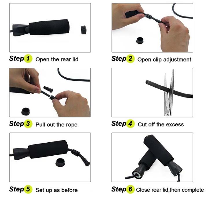 スポンジは、ロープをスキップするロープをスキップするジャンプロープを処理します