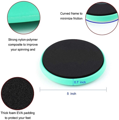バレエダンスターンピルエットボード新しいサークルデザインバレエターニングボードターニングボードダンサーのターニングボード