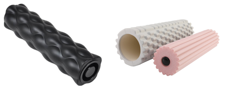 通常と振動フォームローラー