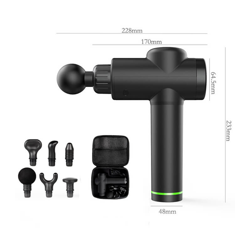 6ヘッドマッサージガン