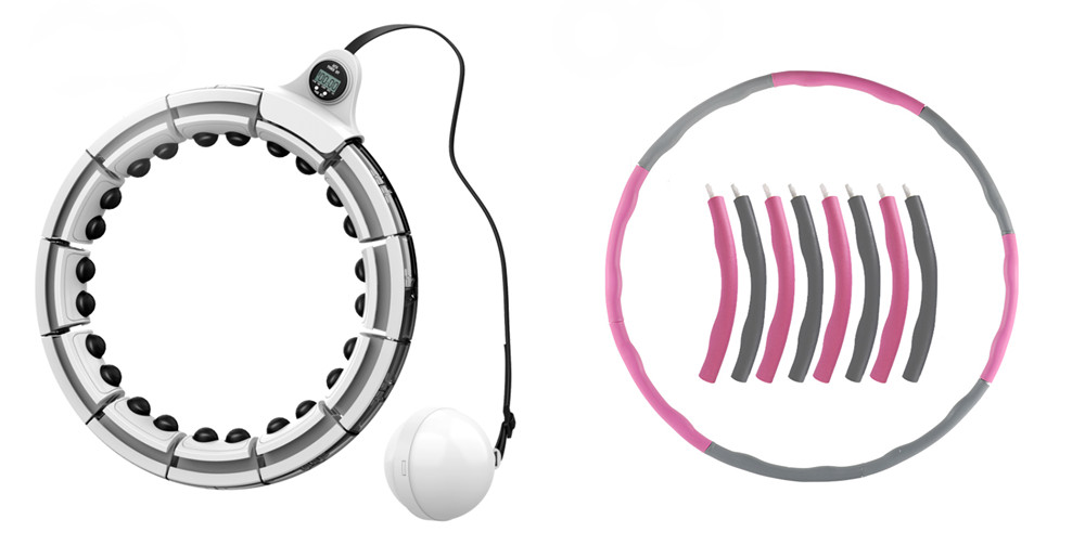 取り外し可能なフラフープ対普通のフラフープ