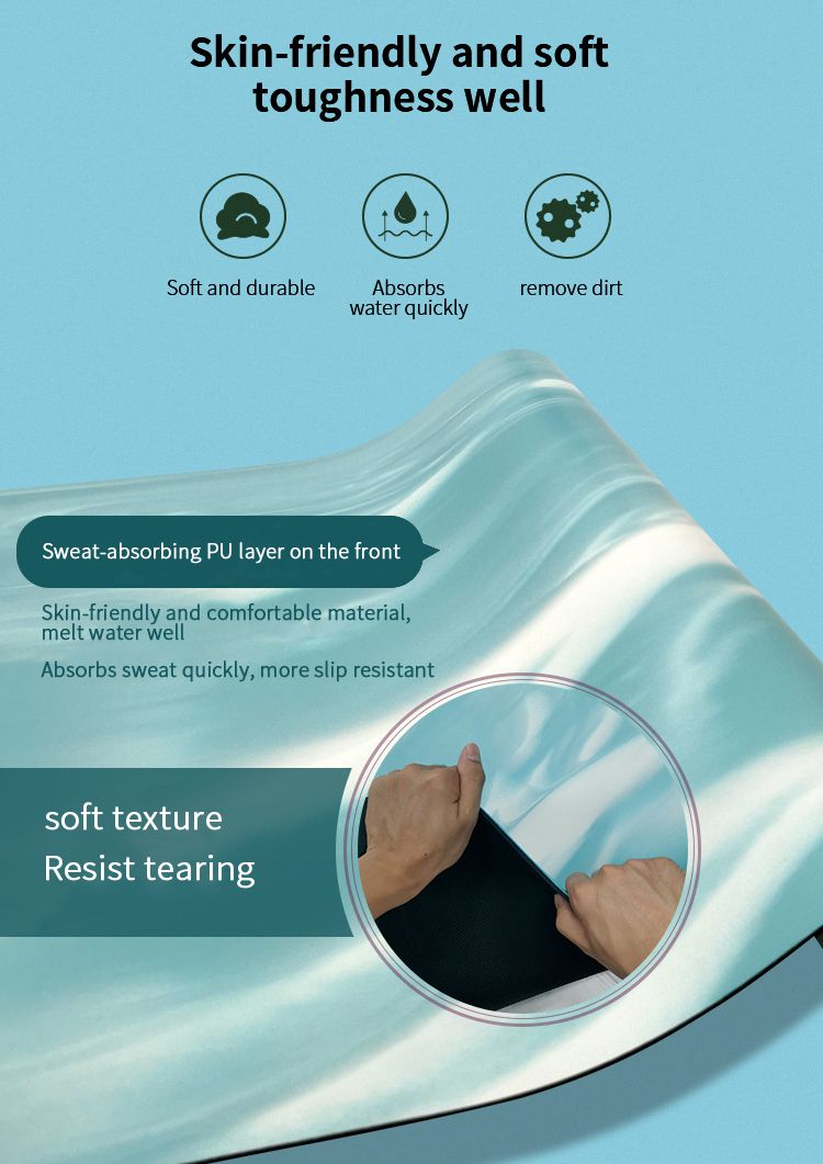 カラフルな天然ゴムヨガマット カラフルな天然ゴムヨガマット