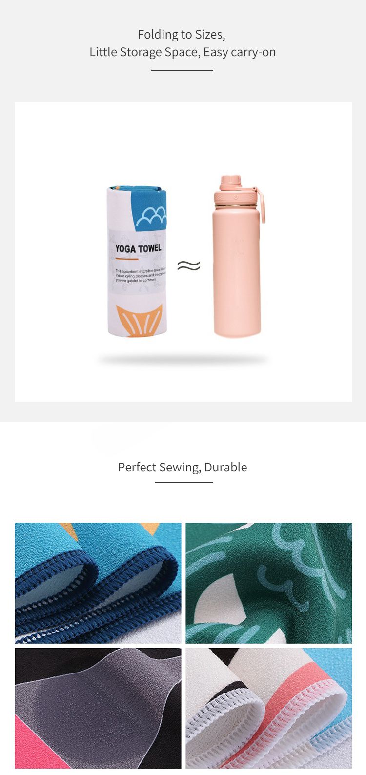 プリントヨガタオル