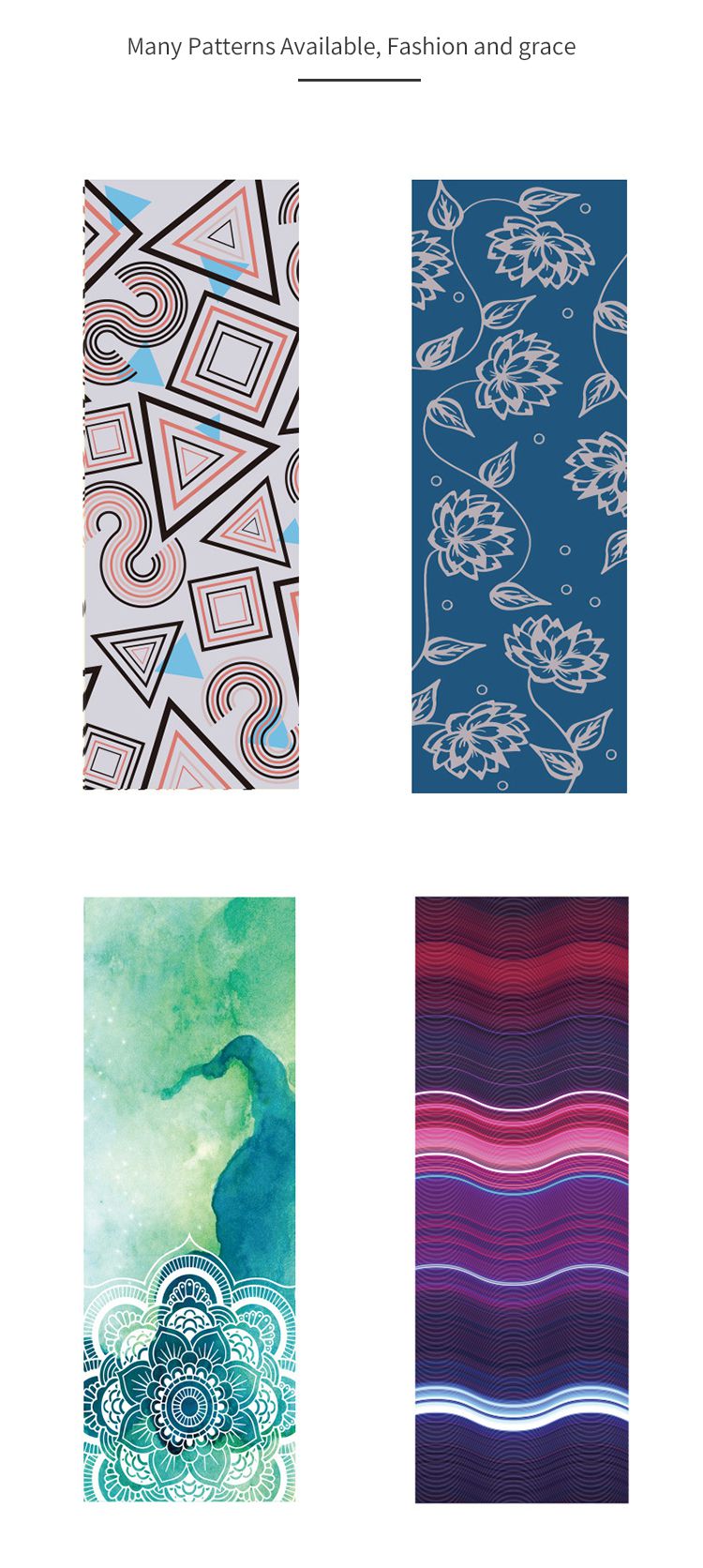 プリントヨガタオル