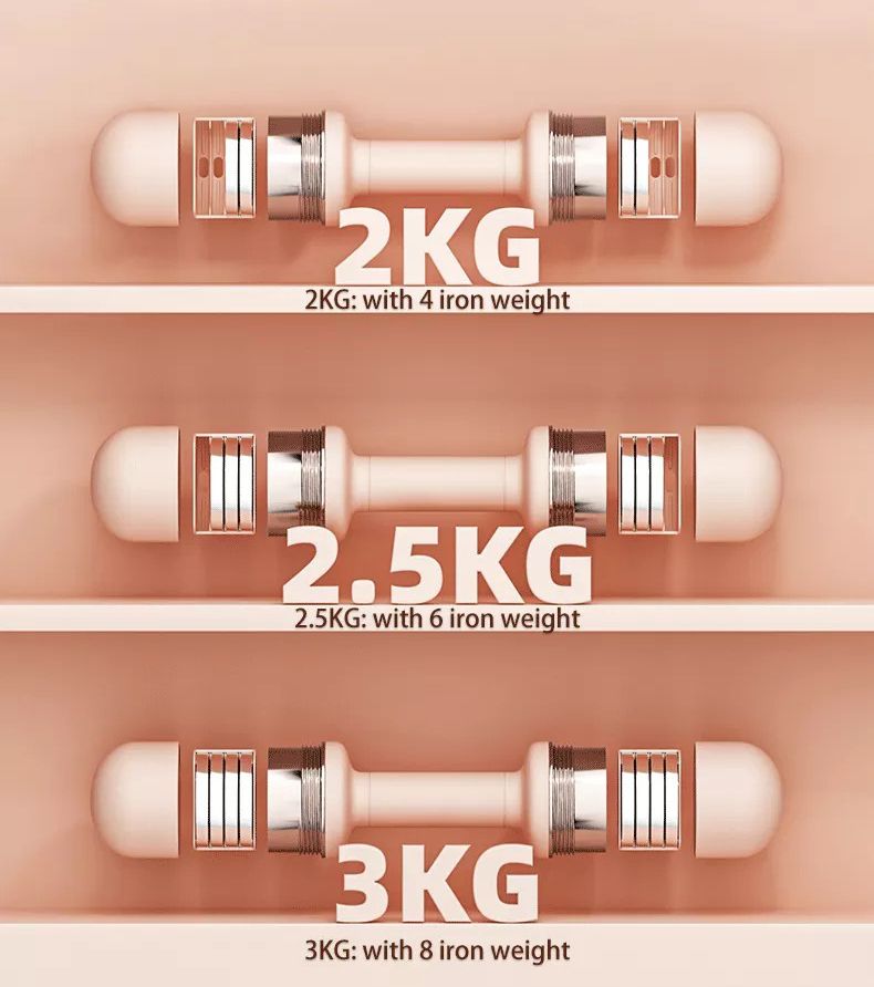 卸売色のレディース調整可能なダンベル