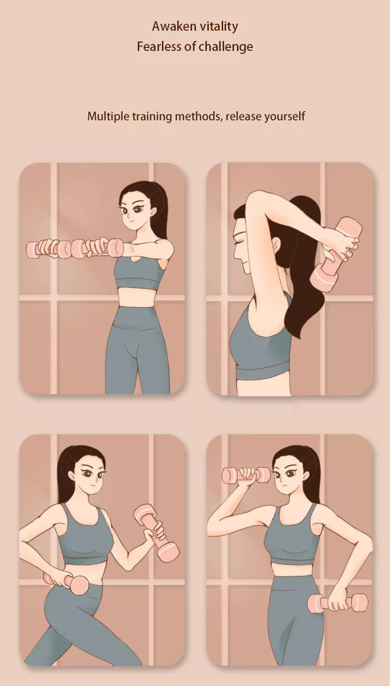 卸売色のレディース調整可能なダンベル