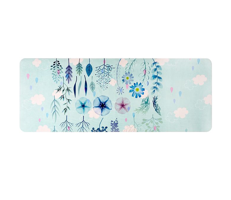 スエードサーフェスラバーヨガマット