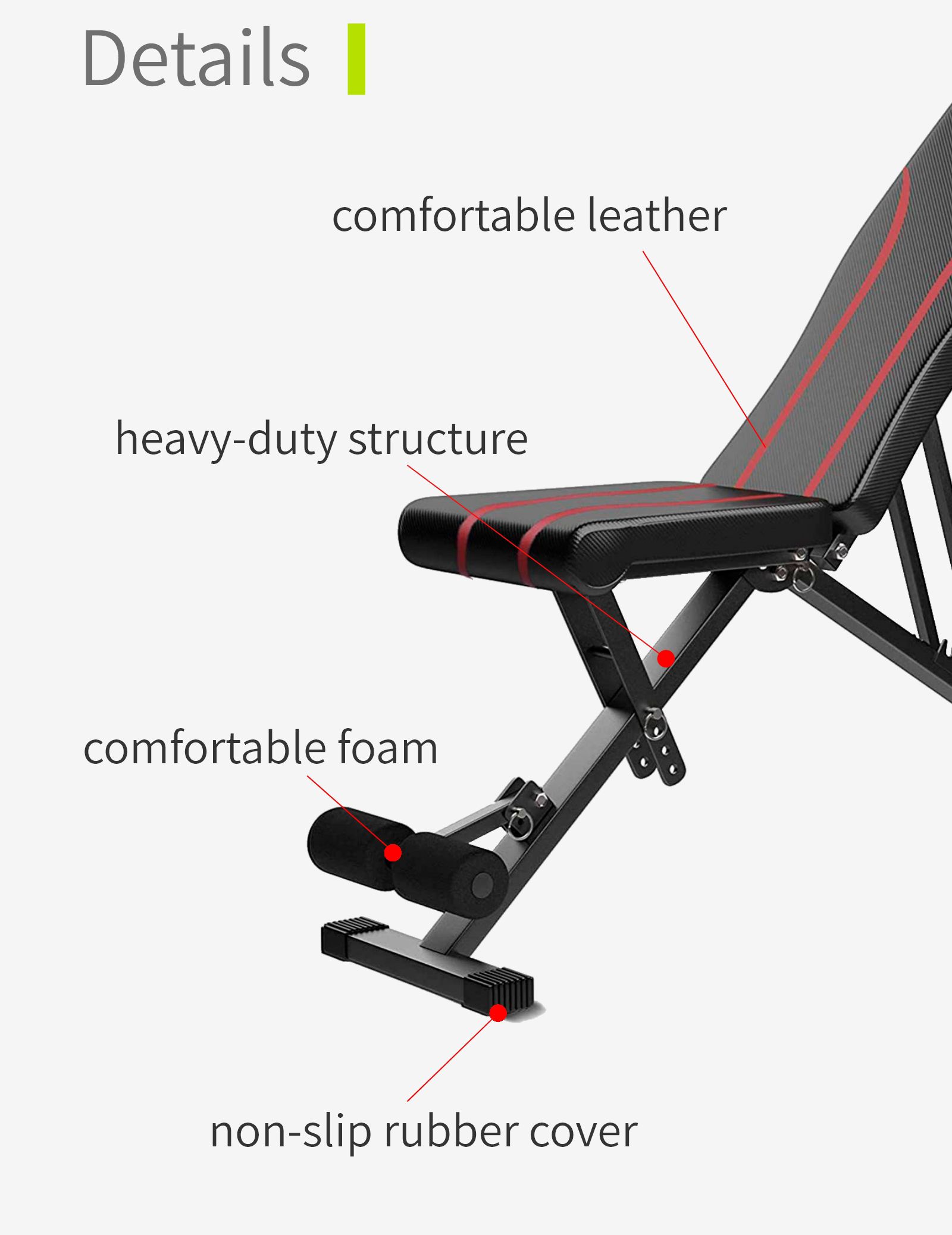 多機能調整可能なローマの椅子
