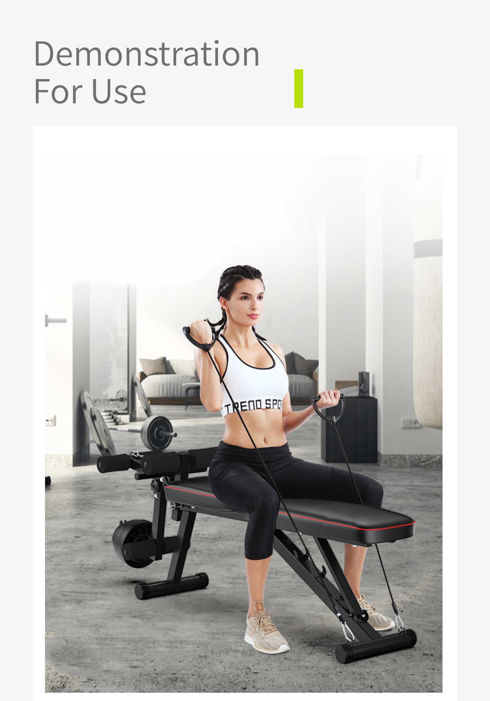 折りたたみ可能なベンチプレスダンベルベンチ