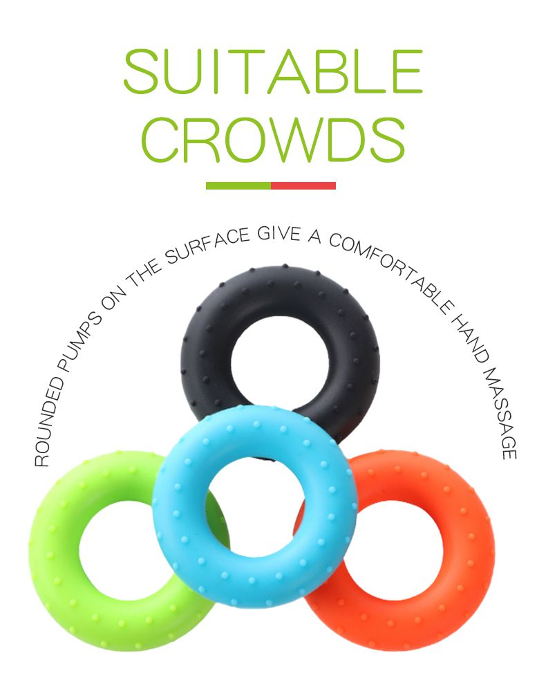 ラバーテニコイトハンドグリップトレーナーリング