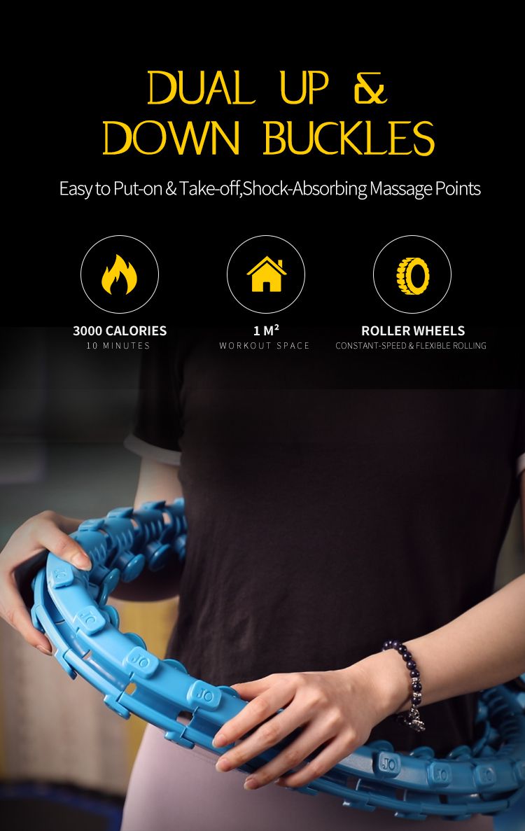 スマートな重み付きフラフープ スマートな重み付きフラフープ