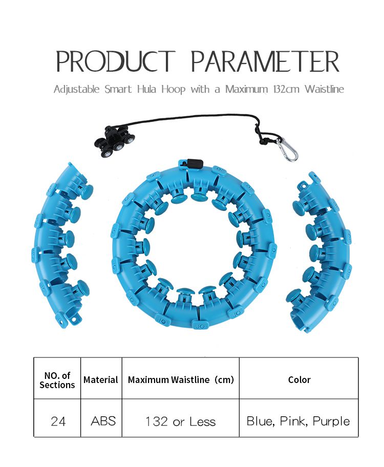 スマートな重み付きフラフープ スマートな重み付きフラフープ