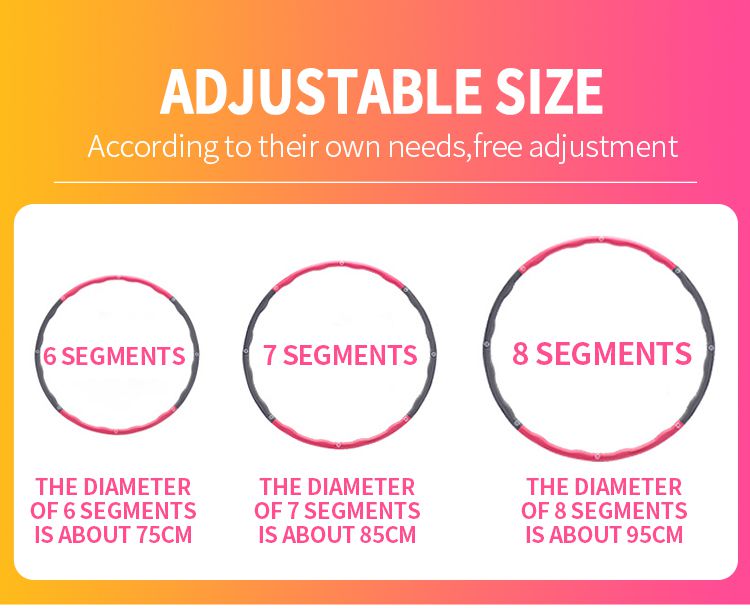 PVC発泡綿分離可能なフラフープ PVC発泡綿分離可能なフラフープ