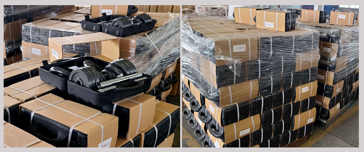 卸売調整可能なステンレス鋼ダンベルセット