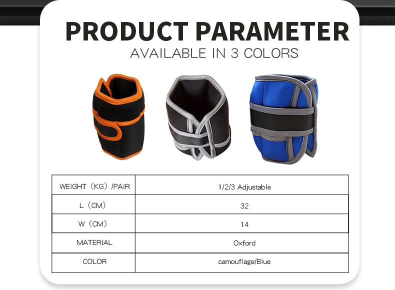 オックスフォード調整可能なリストウェイト