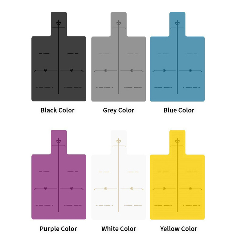 カスタムデザインのPu Pilates Reformerノンスリップマット