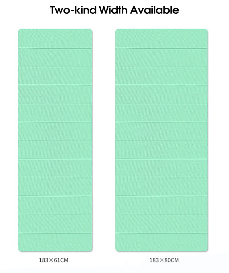 旅行用の卸売折りたたみ式薄いTPEヨガマット