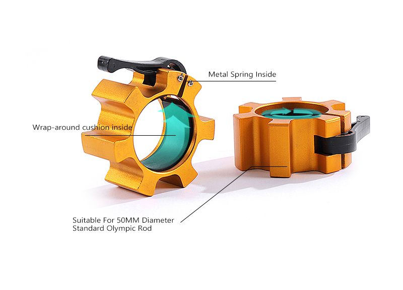 アルミニウムオリンピックバーベルカラー