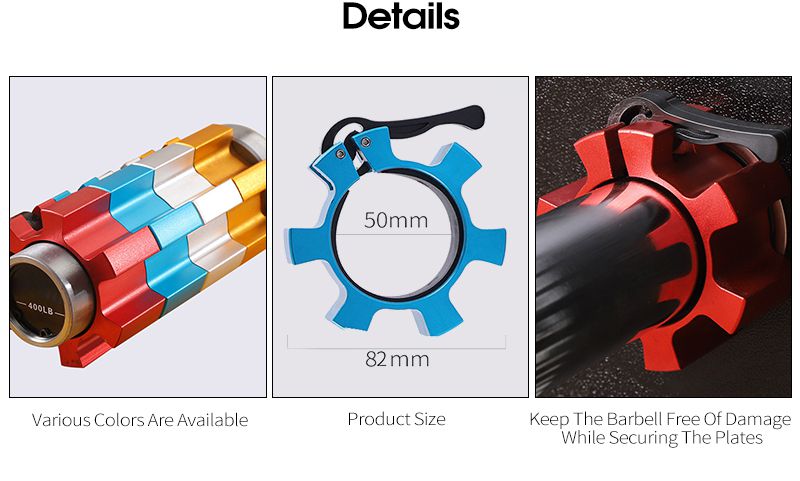 アルミニウムオリンピックバーベルカラー