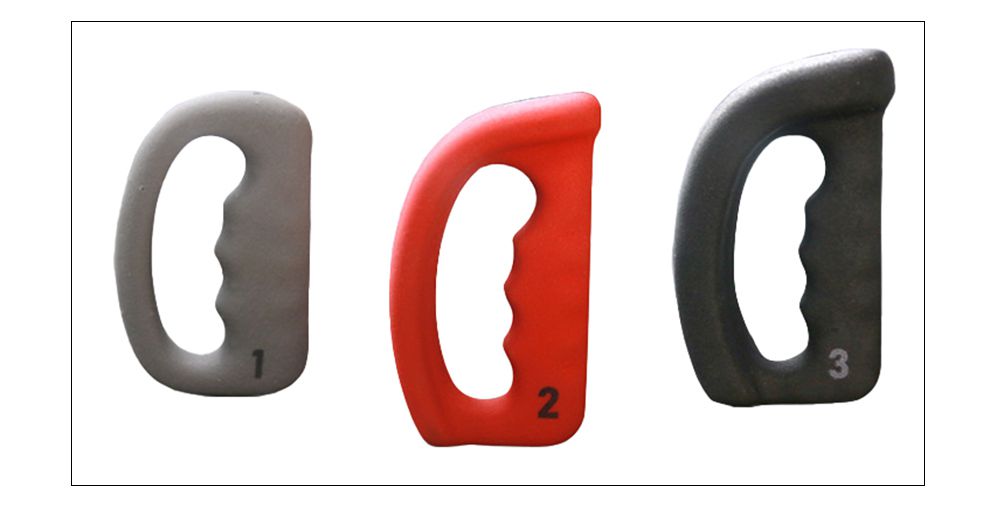 女性と子供向けの卸売ネオプレンD字型ダンベル