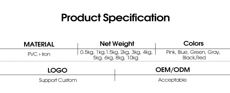 霜のプラスチック浸漬ダンベルが平らな頭を浸しました 霜のプラスチック浸漬ダンベルが平らな頭を浸しました