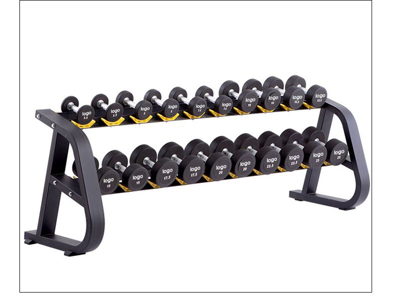 キャプテンアメリカスタイルラウンドPUダンベル