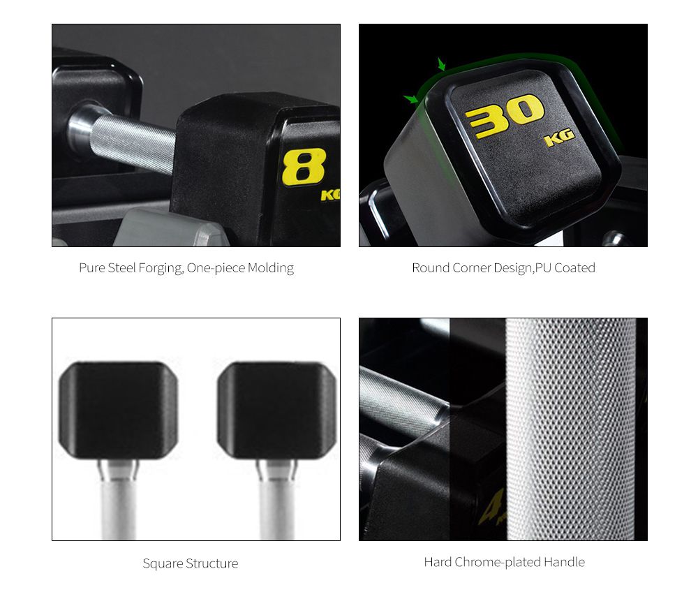 PUコーティングされたダンベル