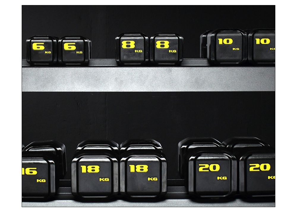 PUコーティングされたダンベル