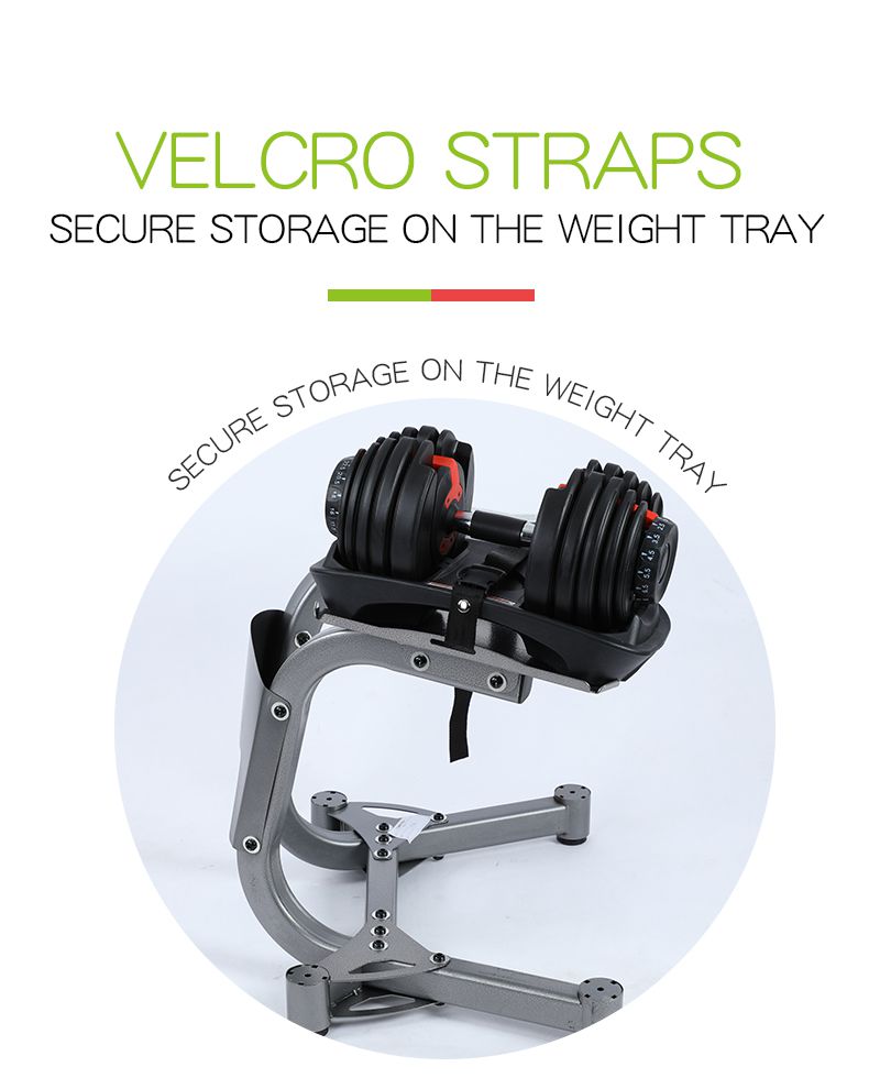 24kg調整可能なダンベルラックスタンド 24kg調整可能なダンベルラックスタンド