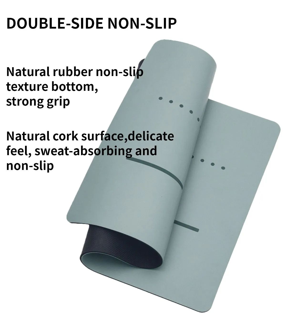 PUポータブルヨガマットスモールヨガマット