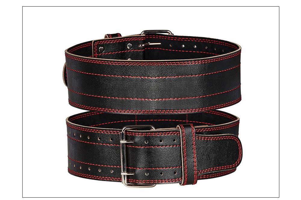 フィットネスレバーの重量リフティングレザーベルト