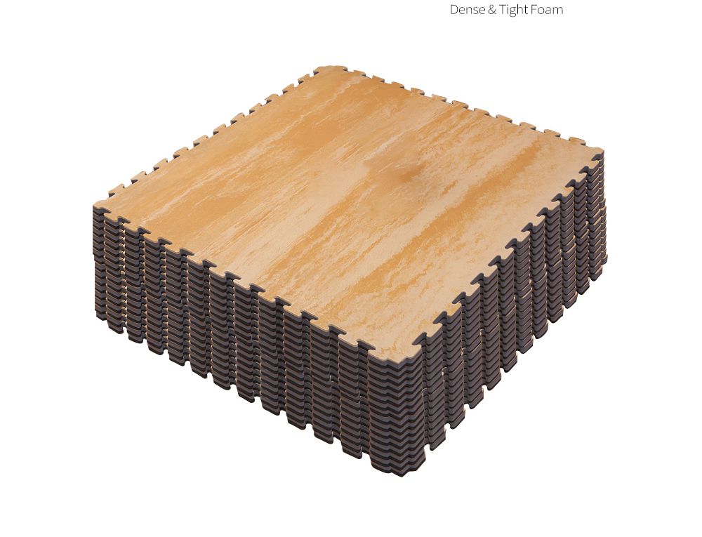 バイオ色の皮膚インターロックEVAフォームエクササイズマット バイオ色の皮膚インターロックEVAフォームエクササイズマット