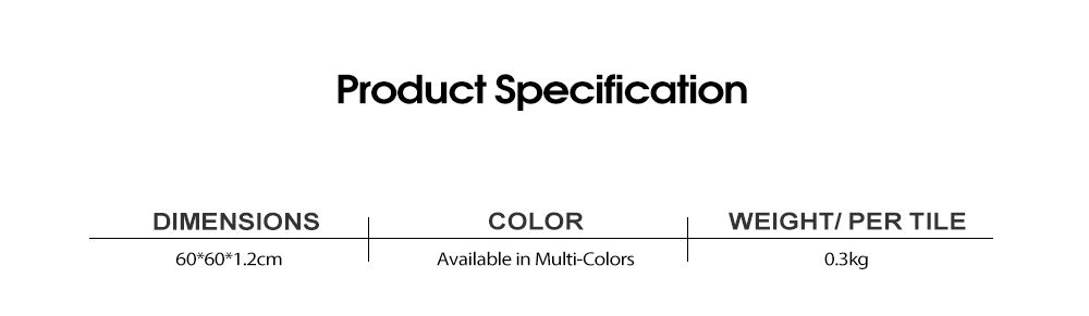 葉のテクスチャ防止エクササイズマット