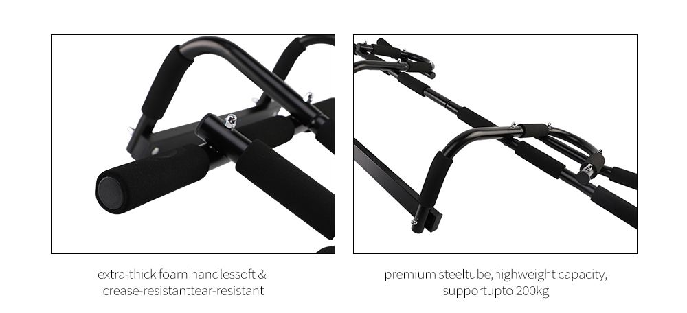 ドアフレーム用にアップグレードされたシングルプルアップ/チンアップバー