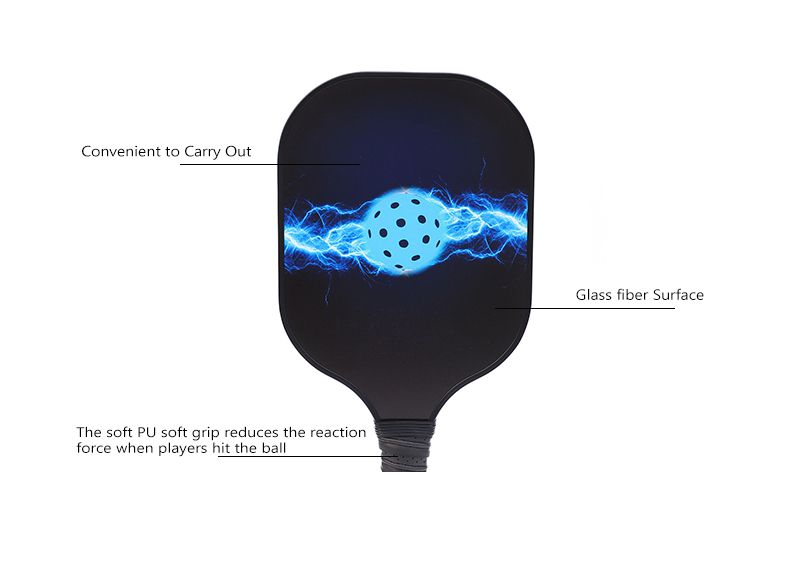 ピクルスボールパドル（ガラス繊維）