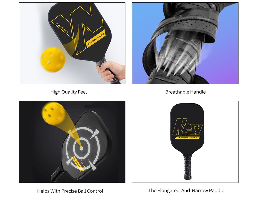 攻撃炭素繊維PTFEシングルラケット