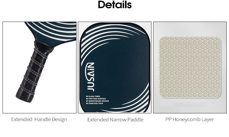 攻撃的なピックルボールラケット