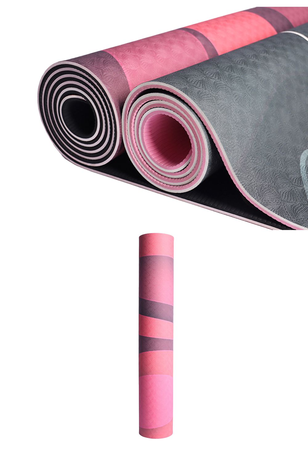 両面レーザープリントヨガマット