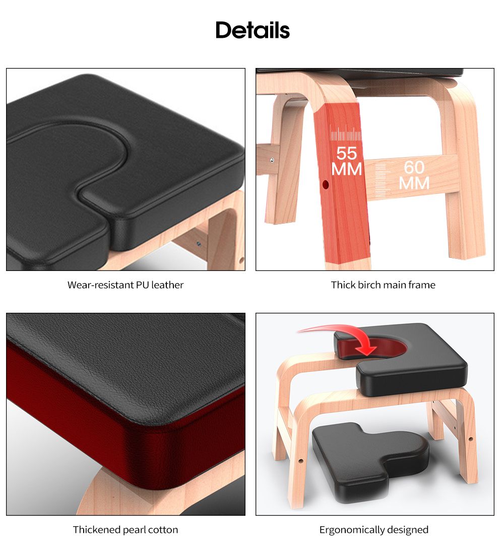 ヨガのヘッドスタンドベンチ