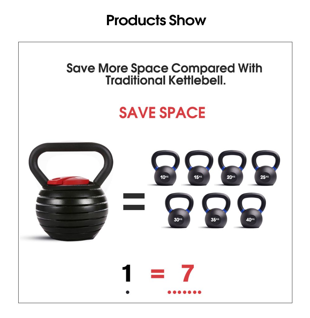 調整可能なケトルベル