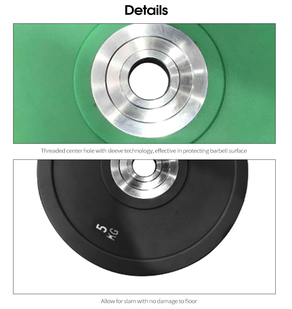 色付きのバンパープレート（LB）