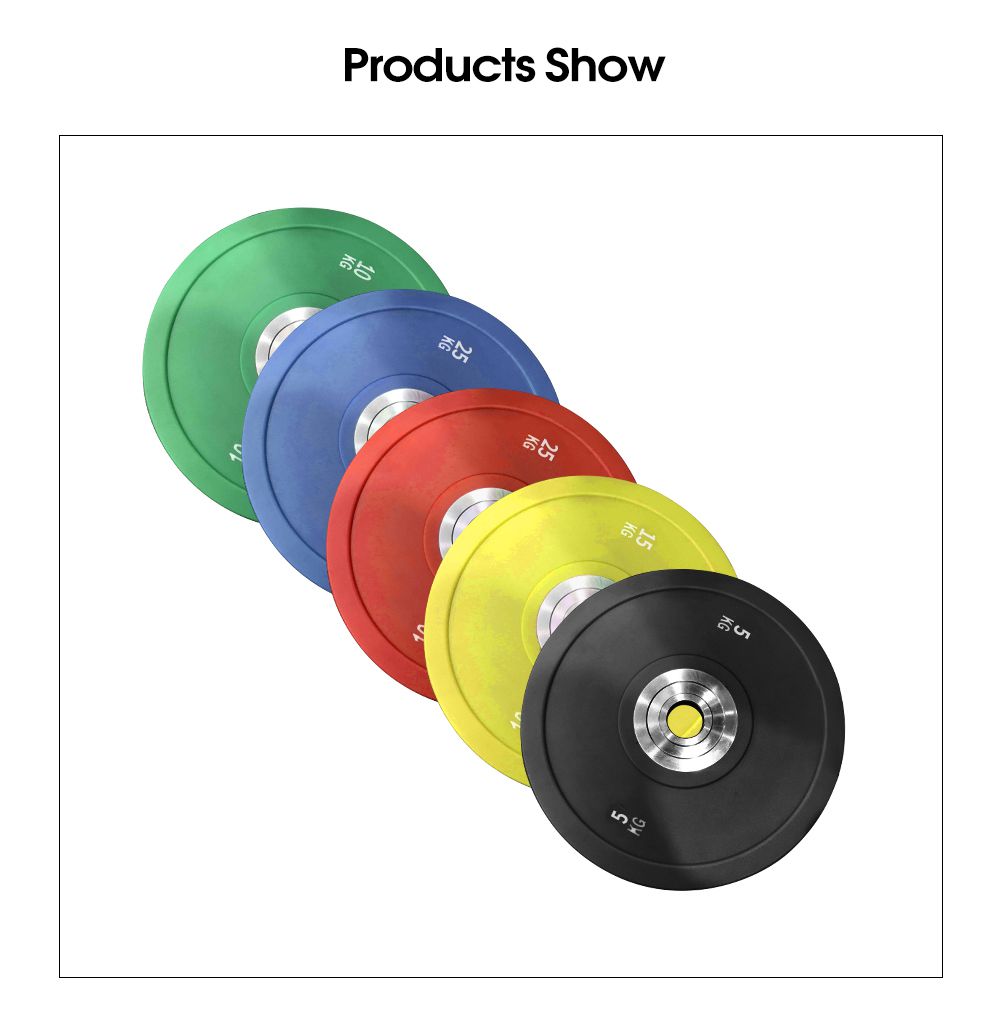 色付きのバンパープレート（LB）