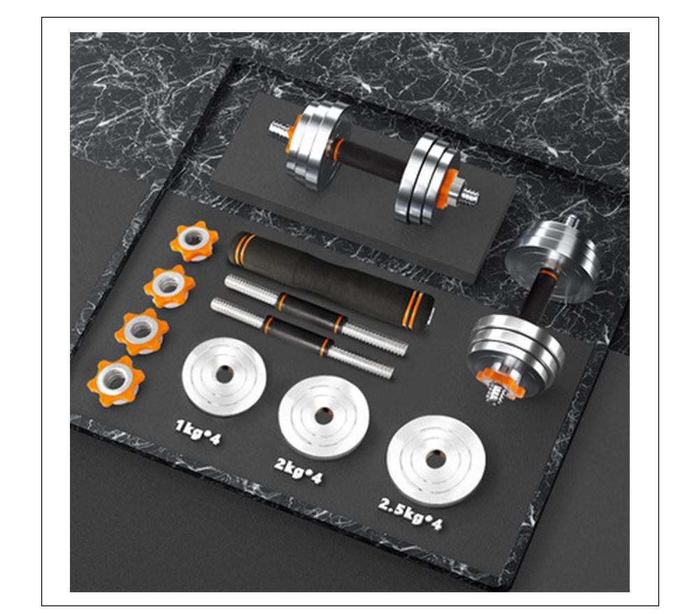 ソリッドスチールバーベルコンボキット