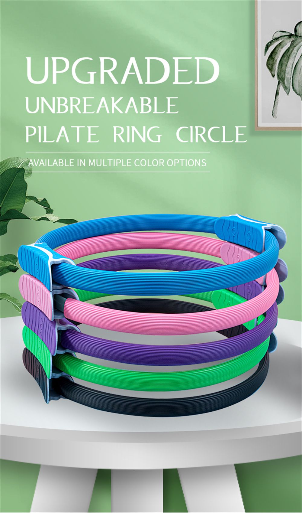 アップグレードされたUnbreakable Pilate Ring Circle