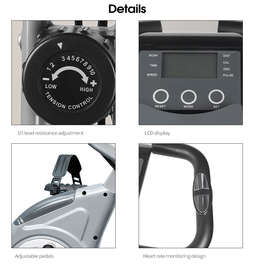 家のための折りたたみ可能なスピニング自転車