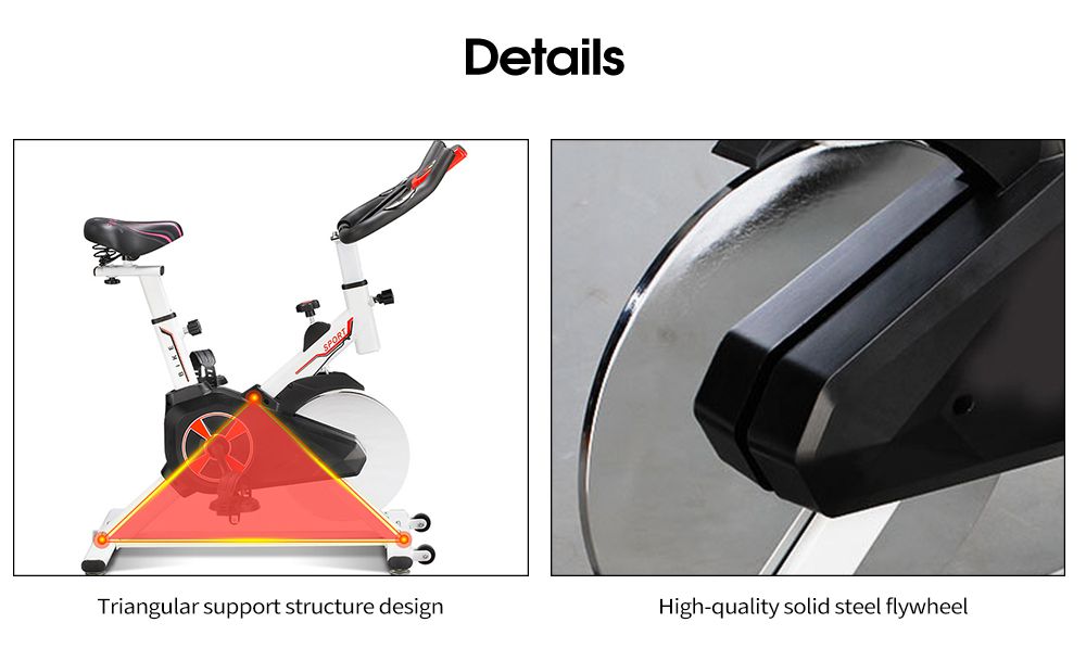 屋内有酸素運動トレーニング用のスピンバイク