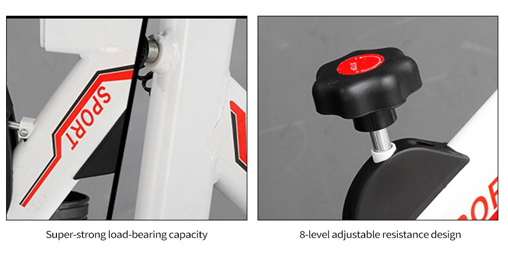 屋内有酸素運動トレーニング用のスピンバイク