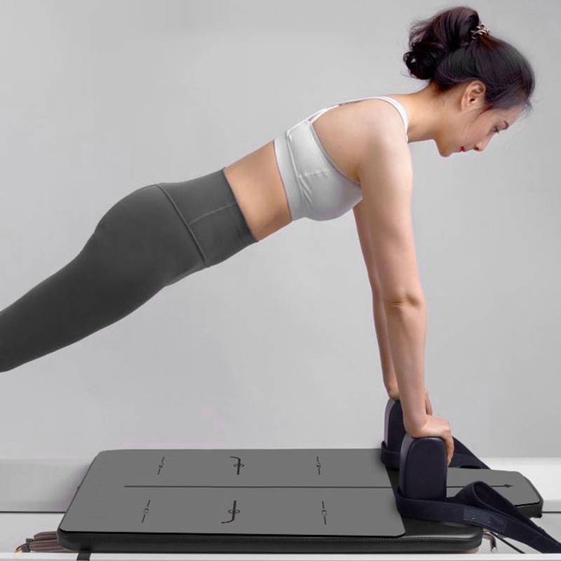 カスタムデザインのPu Pilates Reformerノンスリップマット