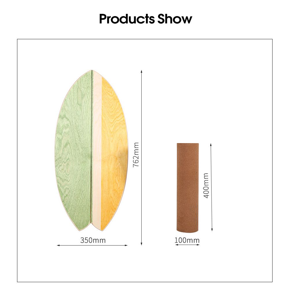 魚の形状バランスボード