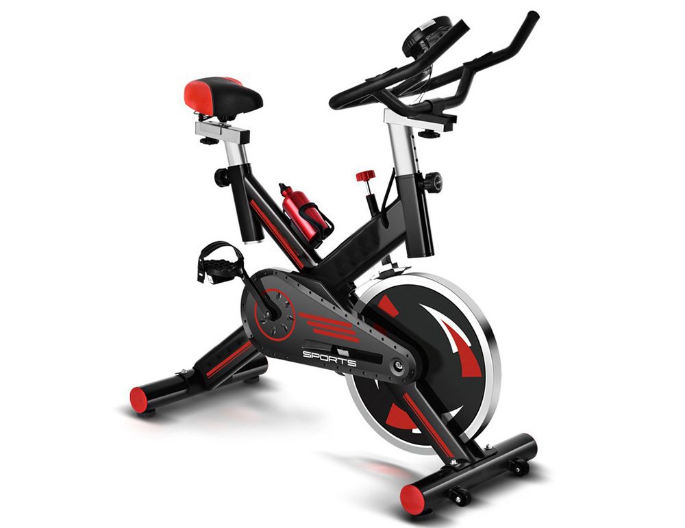 自転車の静止自転車トレーナーをエクササイズします